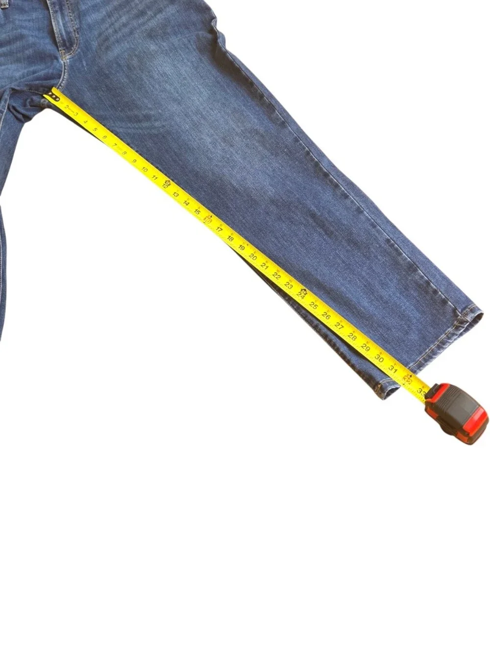 Lucky Brand 410 Athletic Straight Leg Men's 36x32 Stretch Denim Jeans